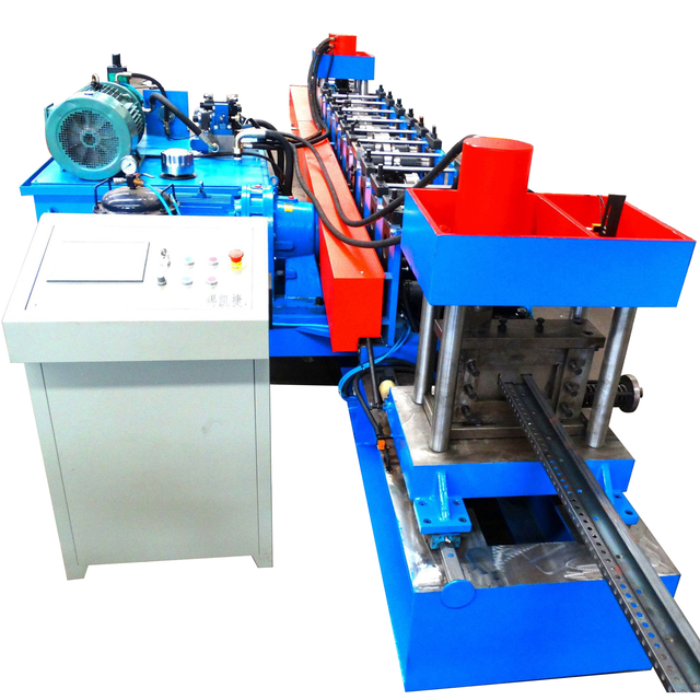 Sistema de almacenamiento de alta velocidad, máquina formadora de paneles de estantes, panel trasero de estante automático/máquina perfiladora de vigas escalonadas